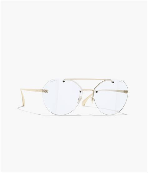 chanel 2b427 blue|Pilot Blue Light Glasses Titanium Light Gold .